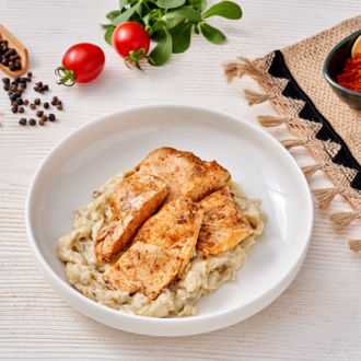 Beğendili Izgara Tavuk görseli