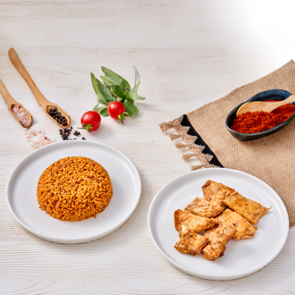 Izgara Tavuk & Bulgur Pilavı görseli