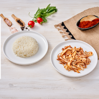 Tavuk Döner & Tereyağlı Pirinç Pilavı görseli