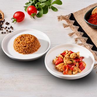 Tavuk Şiş & Bulgur Pilavı görseli