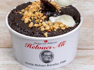 Çikolatalı Dondurmalı İrmik Helvası (Küçük Boy) görseli