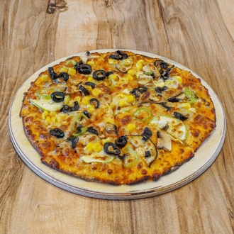 Veggie Pizza (12 Dilim) görseli