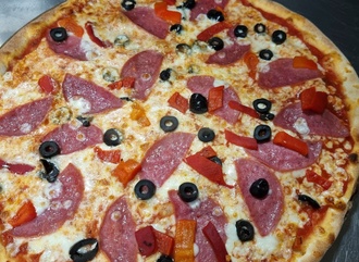 Pizza Salami (Orta Boy) görseli