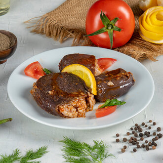 Kuru Patlıcan Dolması görseli