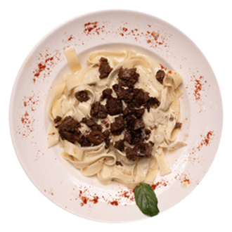 Kavurmalı Fettuccine görseli