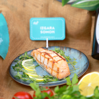 Özel Soslu Somon görseli