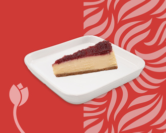 Ricottalı Frambuazlı Cheesecake görseli