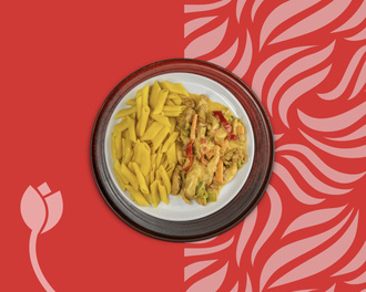 Sultan'ın Köri Soslu Tavuk & Penne Makarnası görseli