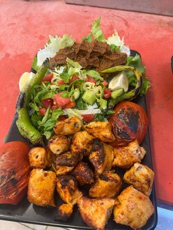 Tavuk Şiş Menü görseli