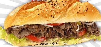 Üç Parça Ekmek Et Döner görseli
