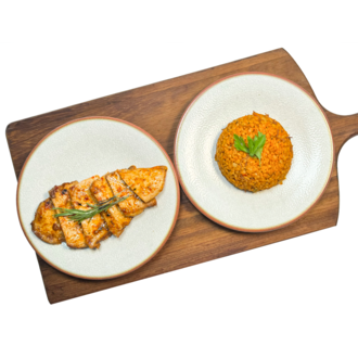 Izgara Tavuk & Bulgur Pilavı 320 Gram görseli