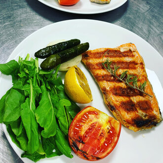 Izgara Somon görseli