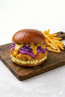 Purple Time Burger görseli