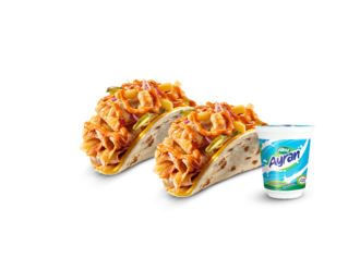 2'Li Hey Tako Eko Menü (Tavuk Döner) görseli