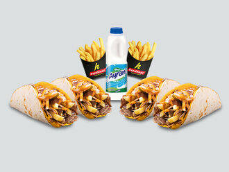 Jumbo Hey Tako Menü (Et Döner) görseli