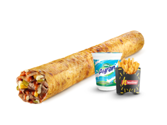 Et Döner Jumbo Dürüm Menü görseli