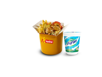 Döner Box Eko Menü (Tavuk Döner) görseli