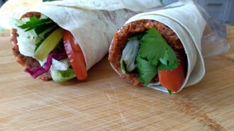 Çiğ Köfte Dürüm (El Yoğurması 90-100 Gr.) görseli