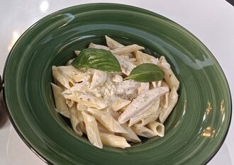 Penne Alfredo görseli