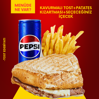 Kavurma Kaşarlı Tost Menü görseli