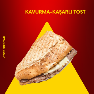 Kavurma-kaşar Tost görseli