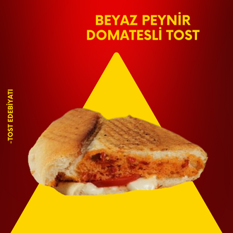 Beyaz Peynir-domates Tost görseli