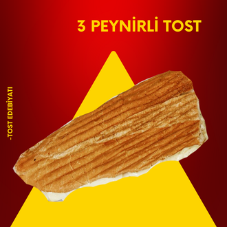 3 Peynirli Tost görseli