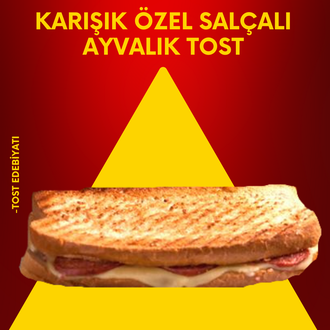 Karışık Özel Salçalı Ayvalık Tost görseli