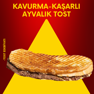 Kavurma-kaşar Ayvalık Tost görseli