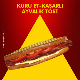 Kuru Et-kaşar Ayvalık Tost görseli