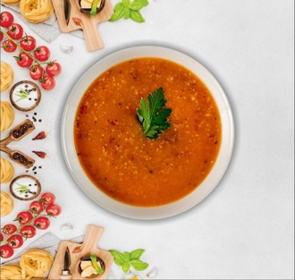 Kıymalı Tarhana Çorbası görseli