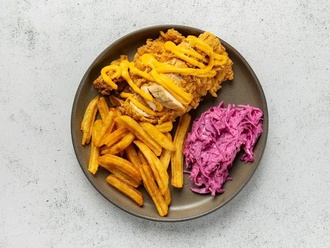 Cheddarlı Schnitzel görseli