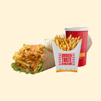 Hot Tornado Wrap Menü görseli