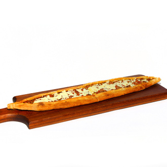 Kıymalı Yumurtalı Kolot Peynirli Pide görseli