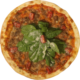 Kavurmalı Pizza (Küçük) görseli