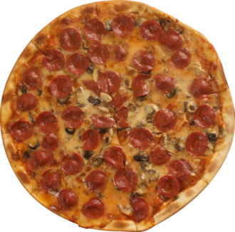Fungi Di Pepperoni Pizza (Küçük) görseli