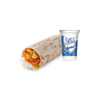 Burrito Tavuk Döner Menü görseli