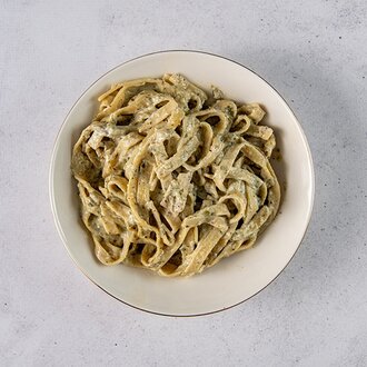 Tagliatelle Fettucini Pesto görseli