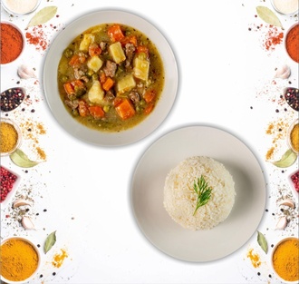 Orman Kebabı & Pirinç Pilavı görseli