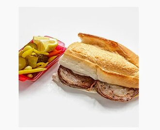 Üç Çeyrek Ekmek Arası Halka Kuzu Kokoreç görseli