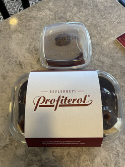 500 Gr Profiterol + 1 Adet Kazandibi görseli