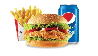 Tavuk Burger Menü görseli