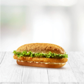 Tavuk Şnitzel Burger görseli