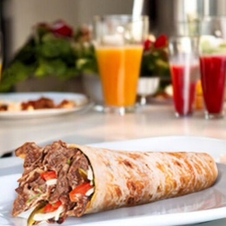 Mega Et Döner Dürüm (150 Gr.) (35 Cm.) görseli