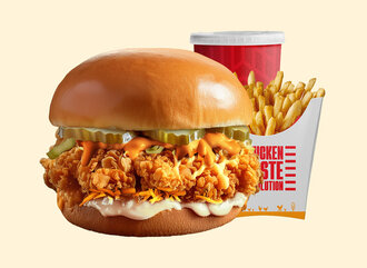 Garlic Chitir Tavuk Burger Menü görseli