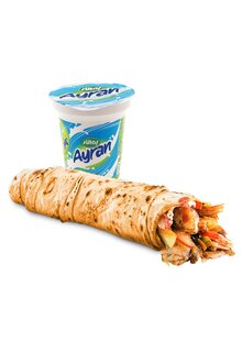 Tavuk Hatay Dürüm + Ayran görseli
