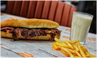 Yarım Ekmek Et Döner Menü görseli