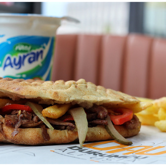 Tombik Ekmek Et Döner Menü görseli