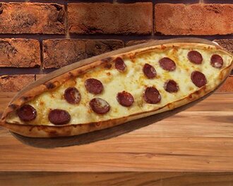 Kaşarlı Sucuklu Pide görseli