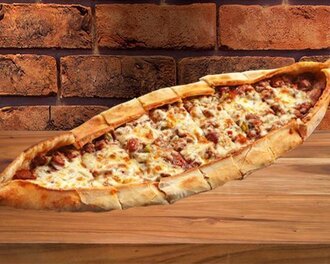 Kavurmalı Kaşarlı Pide görseli